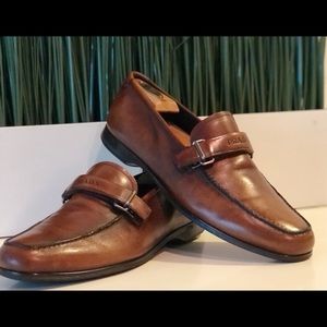 Prada Brown Leather Slip On Loafer🔥🔥Great👍